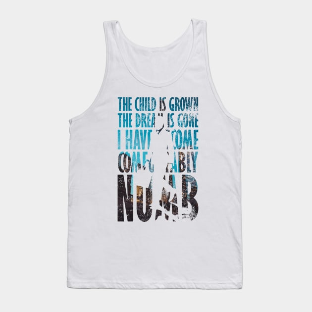 Comfortably Numb Tank Top by TKsuited